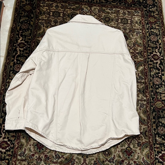 Levi's Men’s Cream Shirt Jacket Size Small - Picture 3 of 6